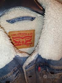 Levis giubbotto hot sale jeans imbottito