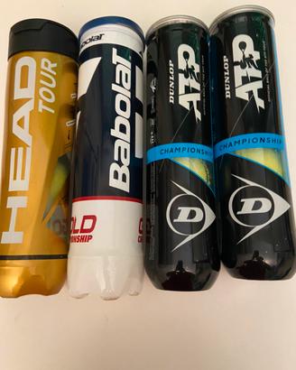 Tubi palline tennis