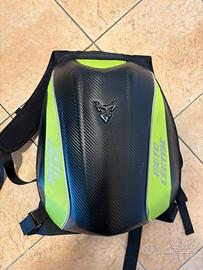 NUOVO Zaino da moto Motocentric Verde/Nero