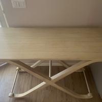 Consolle in legno bianco