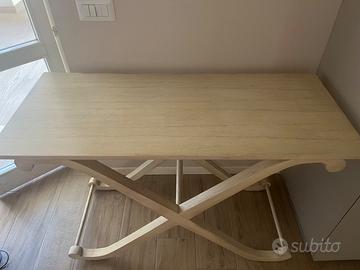 Consolle in legno bianco