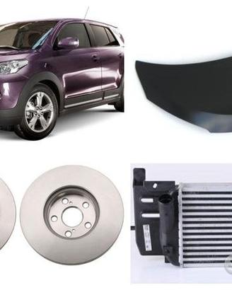Toyota Urban Cruiser cofano parafango freni cerchi