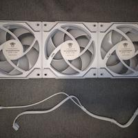 3 Ventole Magnetiche PC  - Reverse Daisy Chain