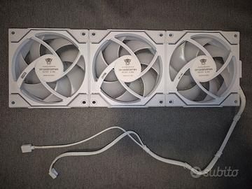3 Ventole Magnetiche PC  - Reverse Daisy Chain