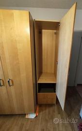 Armadio singolo PAX IKEA - un'anta due cassetti