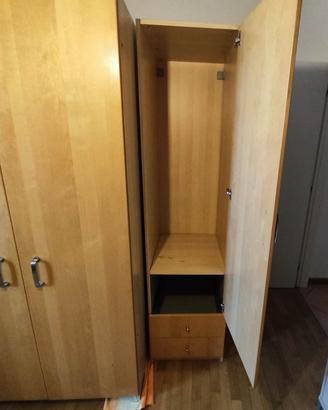 Armadio singolo PAX IKEA - un'anta due cassetti