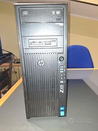 HP Z420  Intel Xeon 12-Core ssd  150 GB  ram 16 gb