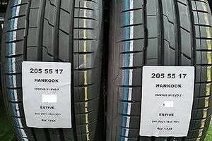 2 gomme 205 55 17 HANKOOK RIF1734