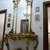 Consolle con specchiera grande