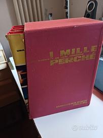 cofanetto libri i mille perchè  european book 1972