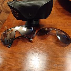 occhiali sole Rayban+mascherina ricambio+ custodia