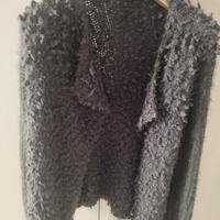 giacca in maglione aperto