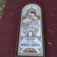Specchio Pubblicitario Grappa di Prosecco Cartizze