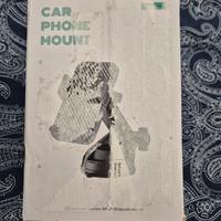 porta telefono auto e cuffie