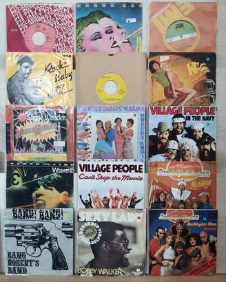 45 giri funk e disco music vari