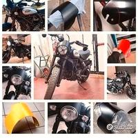 Cupolini Ducati Scrambler, colore nero 45 come in