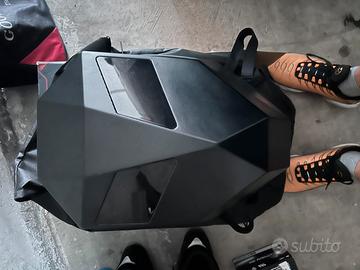 Zaino da moto con led