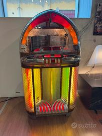 Wurlitzer 1100 jukebox revisionato no flipper coca