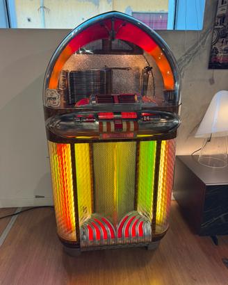 Wurlitzer 1100 jukebox revisionato no flipper coca