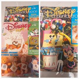 Riviste Disney a punto croce (2 riviste)