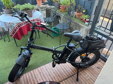 Bicicletta Elettrica Pieghevole Fat Bike