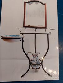 toilette in ferro battuto