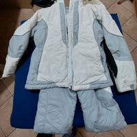 Completo sci bambina 11-12  anni marca Cacao