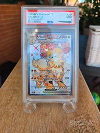 Carta Pokemon Arcanine PSA 9 ex Full Art  Scarlatt