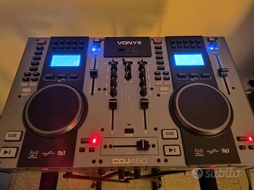 VONYX CDJ450 Double Station + borsa rigida UDG