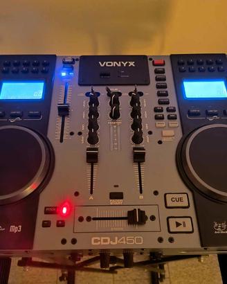 VONYX CDJ450 Double Station + borsa rigida UDG