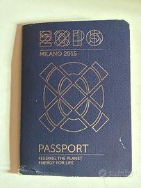 Passaporto Milano Expo 2015 con 3 timbri