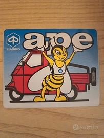 adesivo Vintage Ape Piaggio
