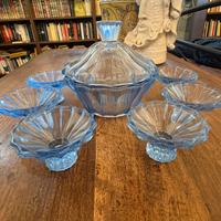 Confettiera porta confetti vetro vintage rara