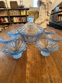 Confettiera porta confetti vetro vintage rara