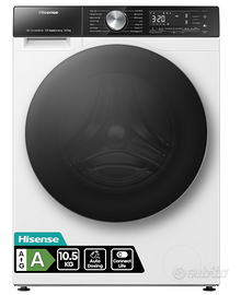 Lavatrice Hisense 10,5 kg Smart con problemi