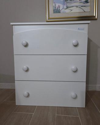 Fasciatoio con cassettiera