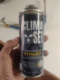 CLIMASET KIT RICARICA A/C E FRIGORIFERO GAS R134a