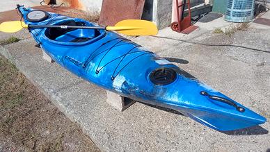 KAYAK MARE/LAGO NUOVO con TIMONE.
