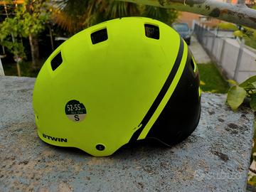 casco bambino skate pattini bici taglia S