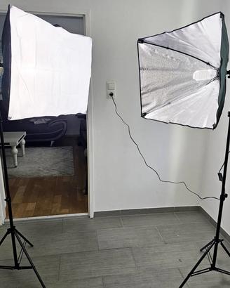Set 2 Softbox Fotografia – Nuove Mai Usate