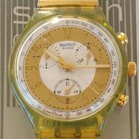 Orologio Swatch Chrono Golden Globe 