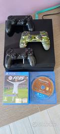 PS4 500Gb con gioco Fifa e accessori 