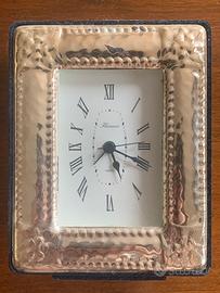 Orologio da tavolo argento