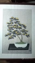 Japanese Woodblock Print UCHIDA ART BONSAI