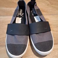 Puma Slip-On - a righe Nere/Grigie - numero 37