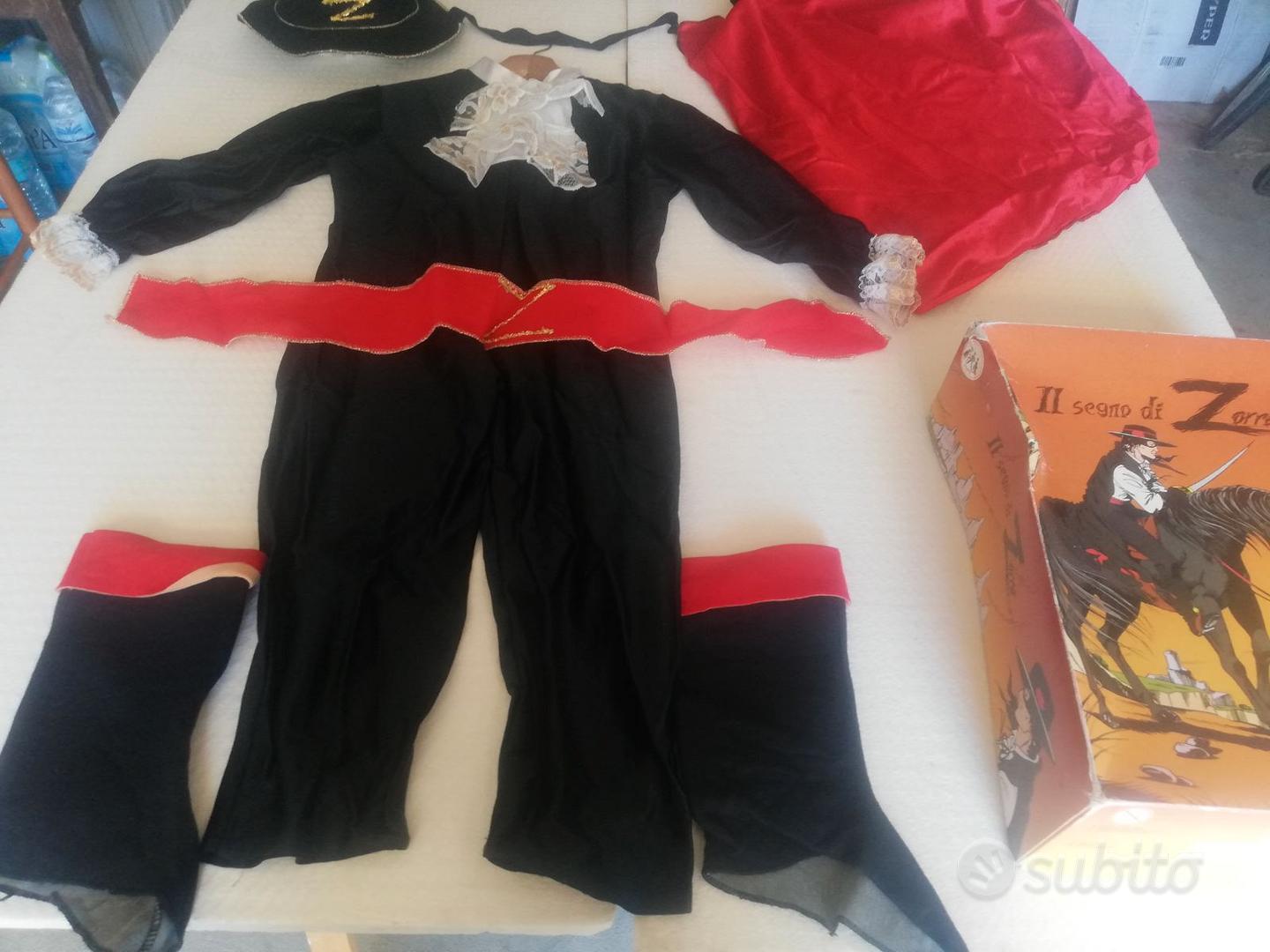 Vestito carnevale Zorro 7/9 anni - Tutto per i bambini In vendita