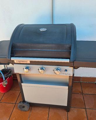 barbecue a gas