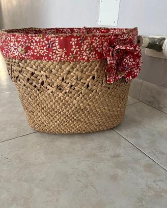 Borsa da mare in paglia