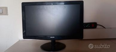 Monitor PHILIPS 196V3L 18.5" – VGA/DVI Senza Audio