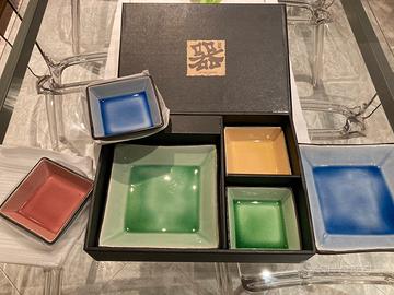 Set piatti per cucina orientale